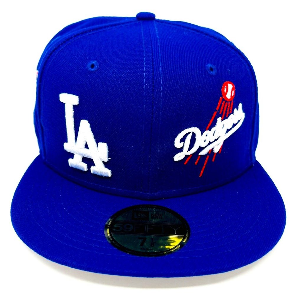 New Era Los Angeles Dodgers Patch Pride 1988 WS 59FIFTY Fitted Hat Size 7 ⅛ New